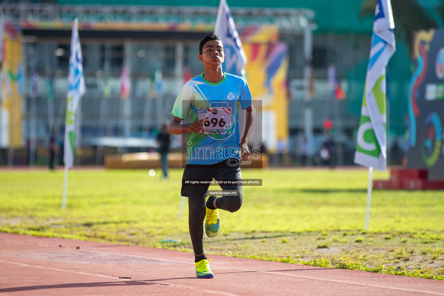 Day three of Inter School Athletics Championship 2023 was held at Hulhumale' Running Track at Hulhumale', Maldives on Tuesday, 16th May 2023. Photos: Nausham Waheed / images.mv