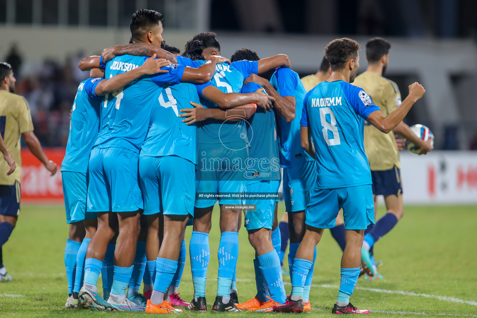 India vs Kuwait in SAFF Championship 2023 held in Sree Kanteerava Stadium, Bengaluru, India, on Tuesday, 27th June 2023. Photos: Nausham Waheed, Hassan Simah / images.mv