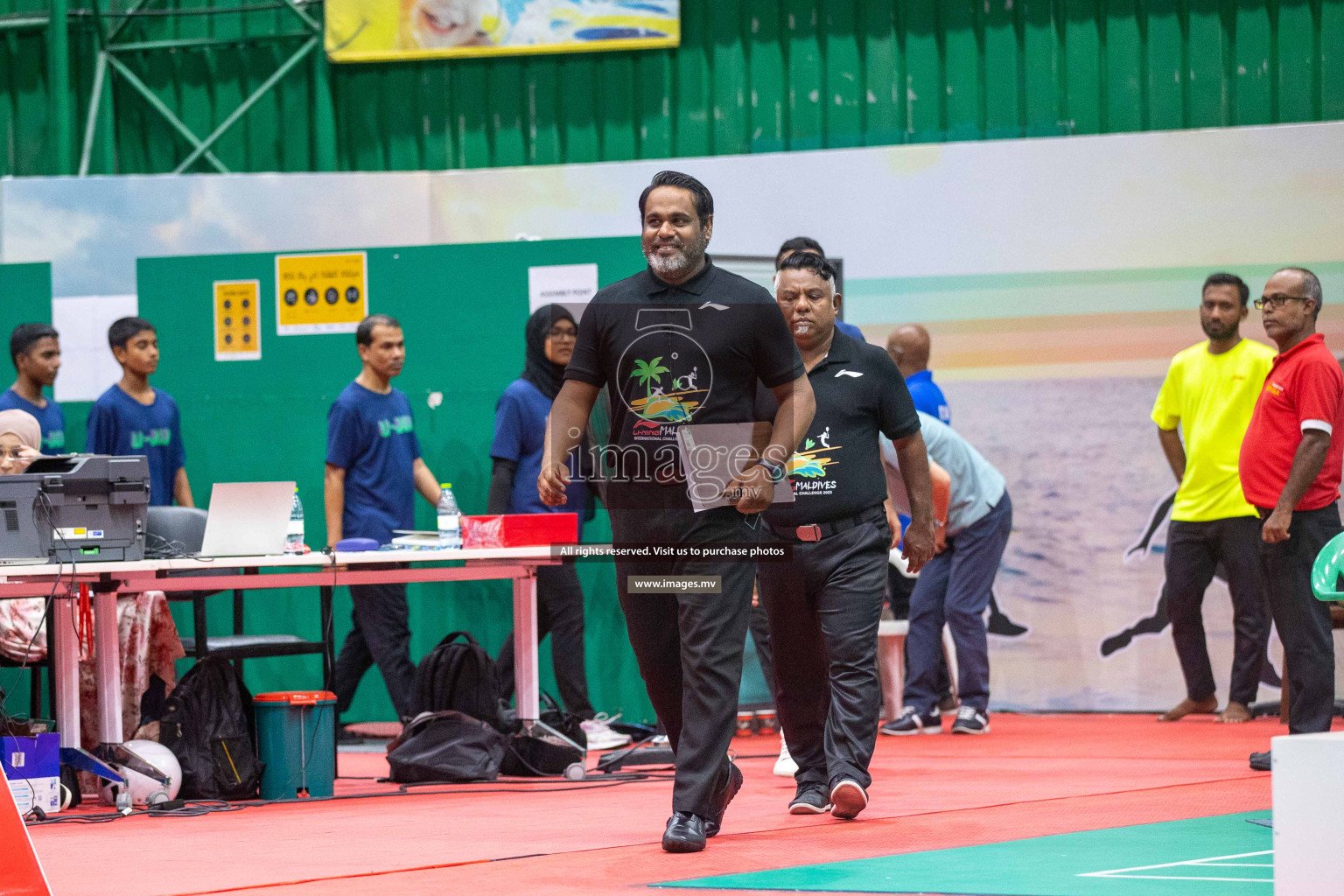 Finals of Li-Ning Maldives International Challenge 2023, was is held in Ekuveni Indoor Court, Male', Maldives on Saturday, 10th June 2023. Photos: Ismail Thoriq / images.mv