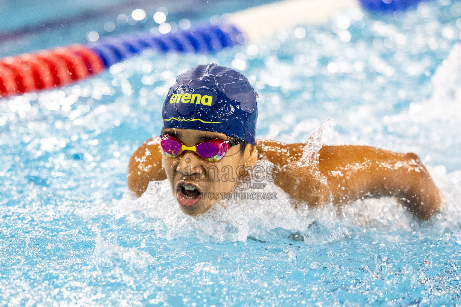 Day 7 of National Swimming Competition 2024 held in Hulhumale', Maldives on Thursday, 19th December 2024.
Photos: Ismail Thoriq / images.mv