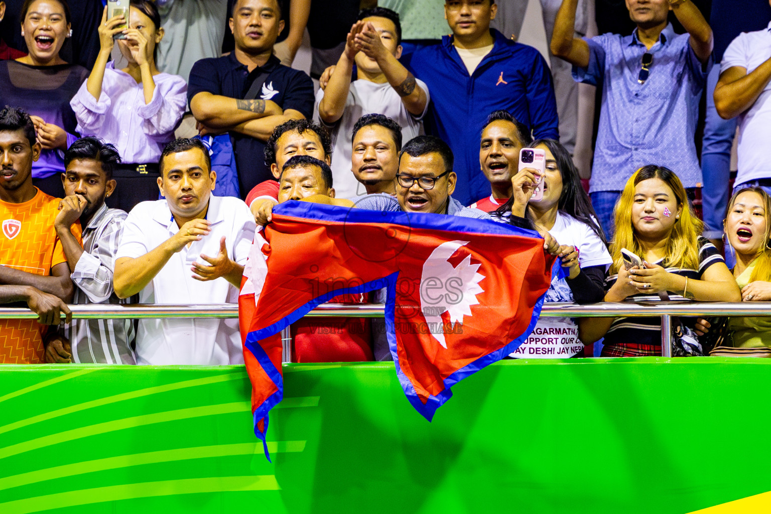 Nepal Police Club vs Humo VC in the Final of CAVA Woman's Volleyball Club Championship 2024 was held in Social Center, Male', Maldives on Saturday, 21st September 2024. Photos: Nausham Waheed / images.mv