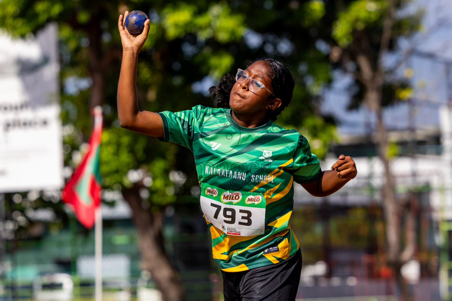 Day 3 of Inter-school Athletics Championship 2025 held in Ekuveni Synthetic Track, Male', Maldives on Wednesday, 08th October 2025. Photos by: Nausham Waheed / Images.mv