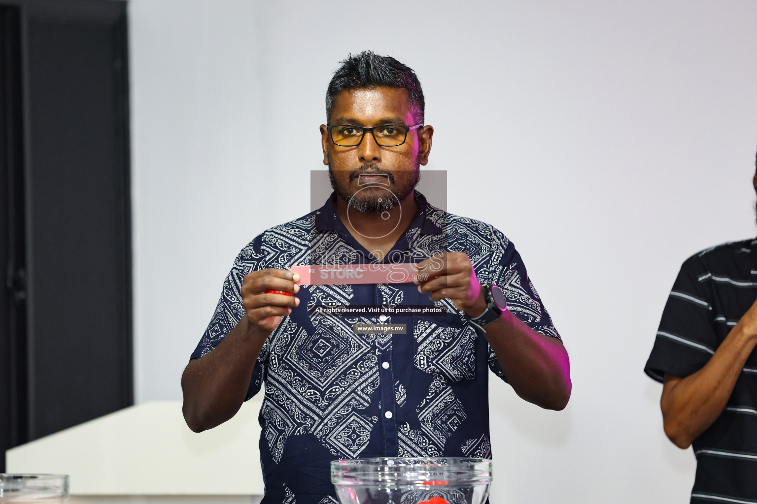 Round of 16 Draw of Club Maldives 2023 held in Boalhage Male, Maldives, on Monday, 31st July 2023 Photos: Nausham Waheed / images.mv