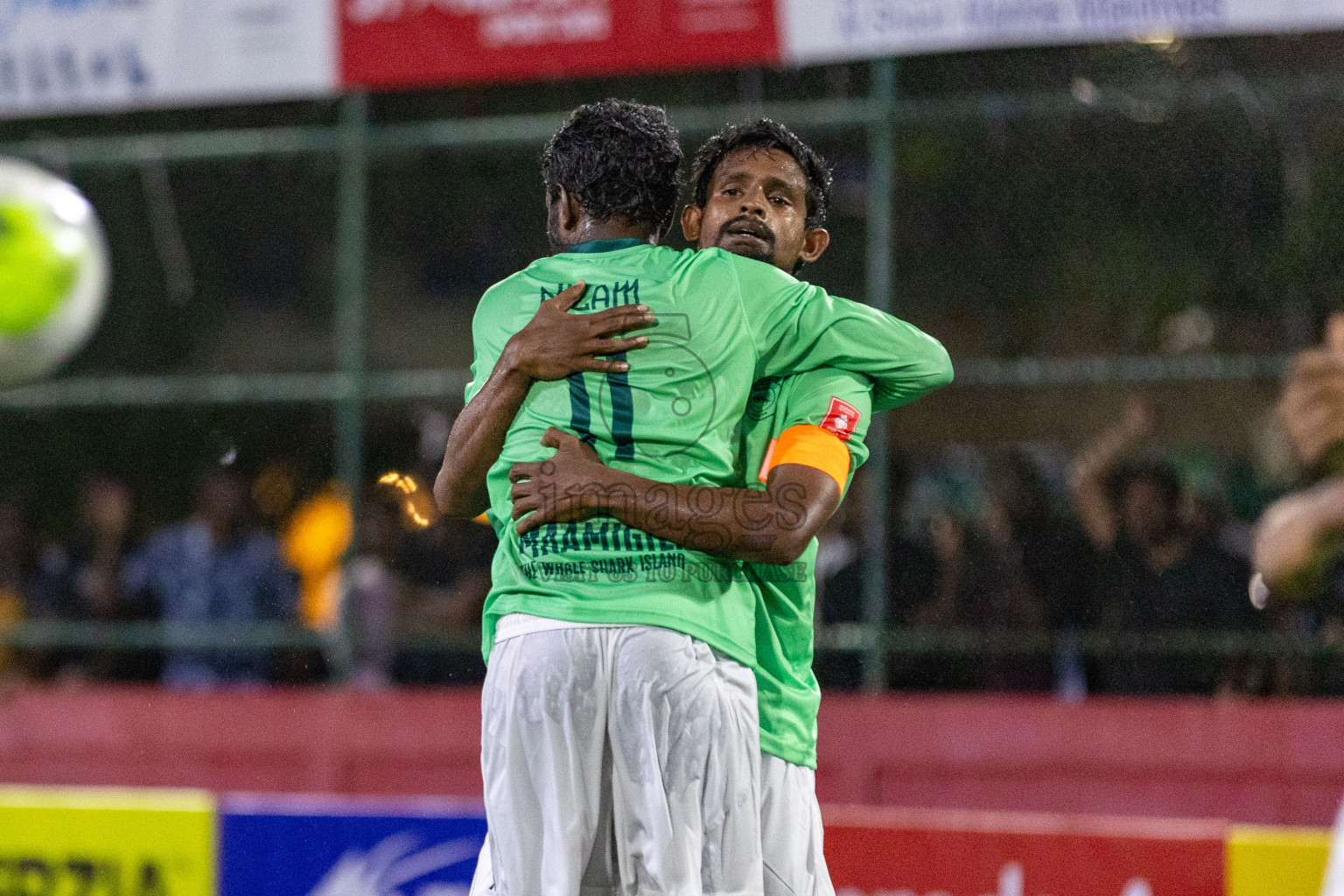 ADh Maamigili vs ADh Kunburudhoo in Day 3 of Golden Futsal Challenge 2024 was held on Thursday, 18th January 2024, in Hulhumale', Maldives Photos: Nausham Waheed / images.mv