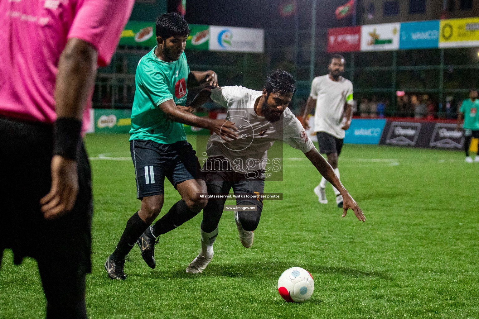 United BML vs Club Airports in Club Maldives Cup 2022 was held in Hulhumale', Maldives on Saturday, 15th October 2022. Photos: Hassan Simah/ images.mv