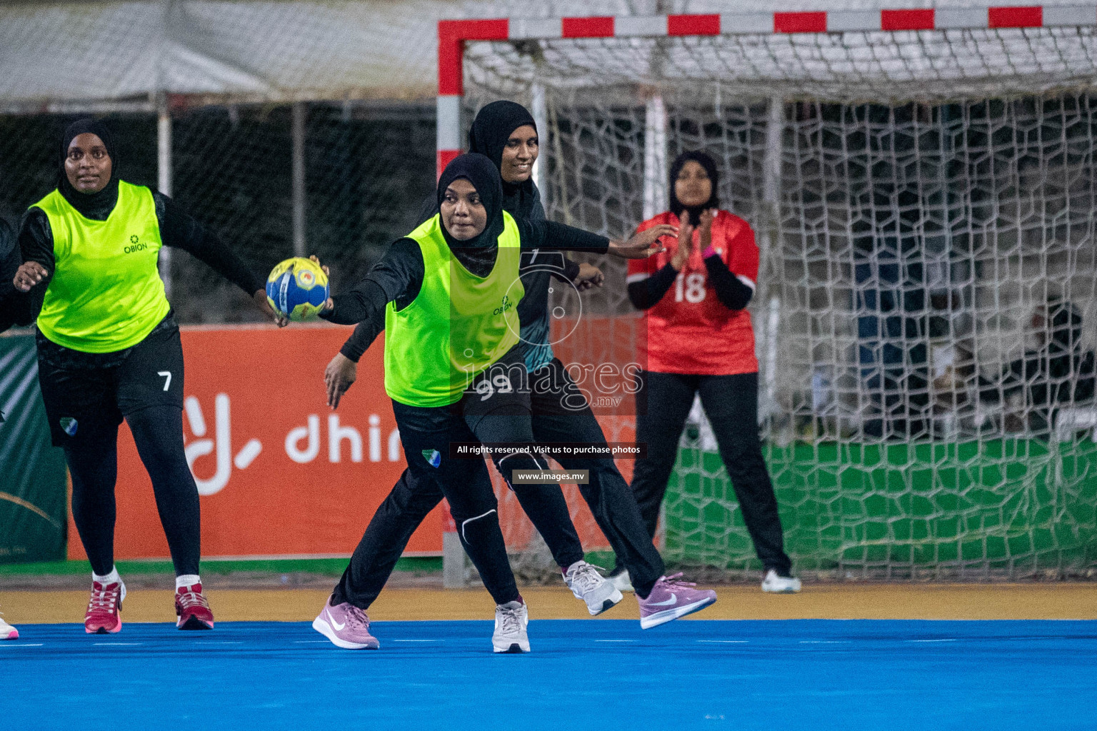 Day 6 of 6th MILO Handball Maldives Championship 2023, held in Handball ground, Male', Maldives on Thursday, 25th May 2023 Photos: Shuu Abdul Sattar/ Images.mv