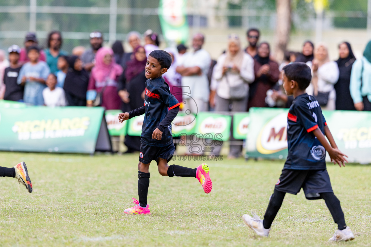 Day 2 of MILO SVAM Juniors 2025 (U-8) was held at Henveiru Stadium in Male', Maldives on Friday, 27th June 2025. 

Photos: Hassan Simah / images.mv