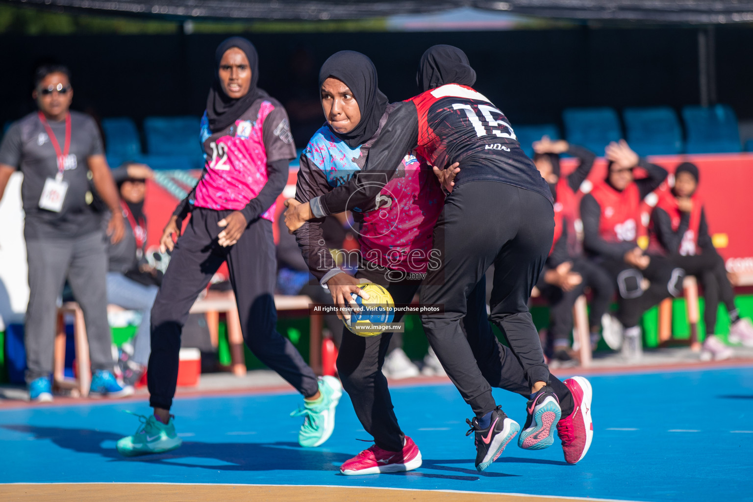 Day 4 of 6th MILO Handball Maldives Championship 2023, held in Handball ground, Male', Maldives on Friday, 23rd May 2023 Photos: Nausham Waheed/ Images.mv