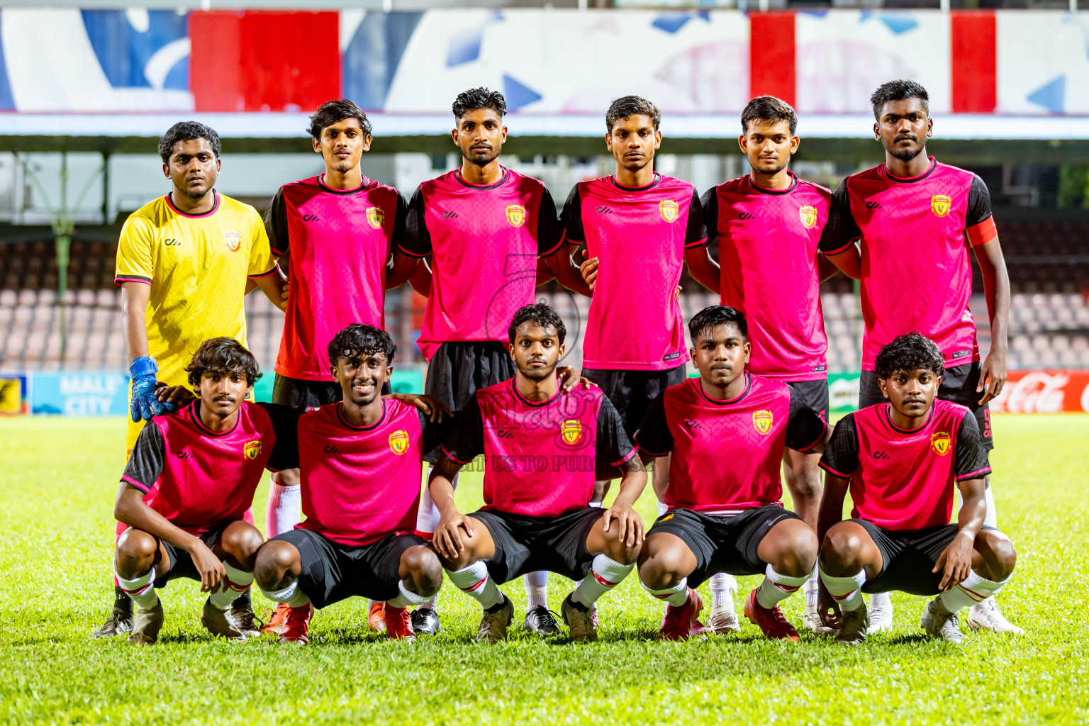 United Victory vs Club Eagles in Day 2 of Under 19 Youth Championship 2024 was held at National Stadium in Male', Maldives on Monday, 10th June 2024. Photos: Nausham Waheed / images.mv