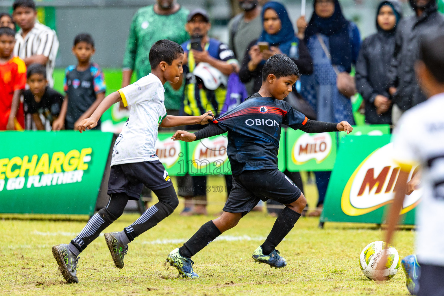 Day 1 of MILO SVAM Juniors 2025 (U-8) was held at Henveiru Stadium in Male', Maldives on Thursday, 26th June 2025. Photos: Mohamed Mahfooz Moosa / images.mv