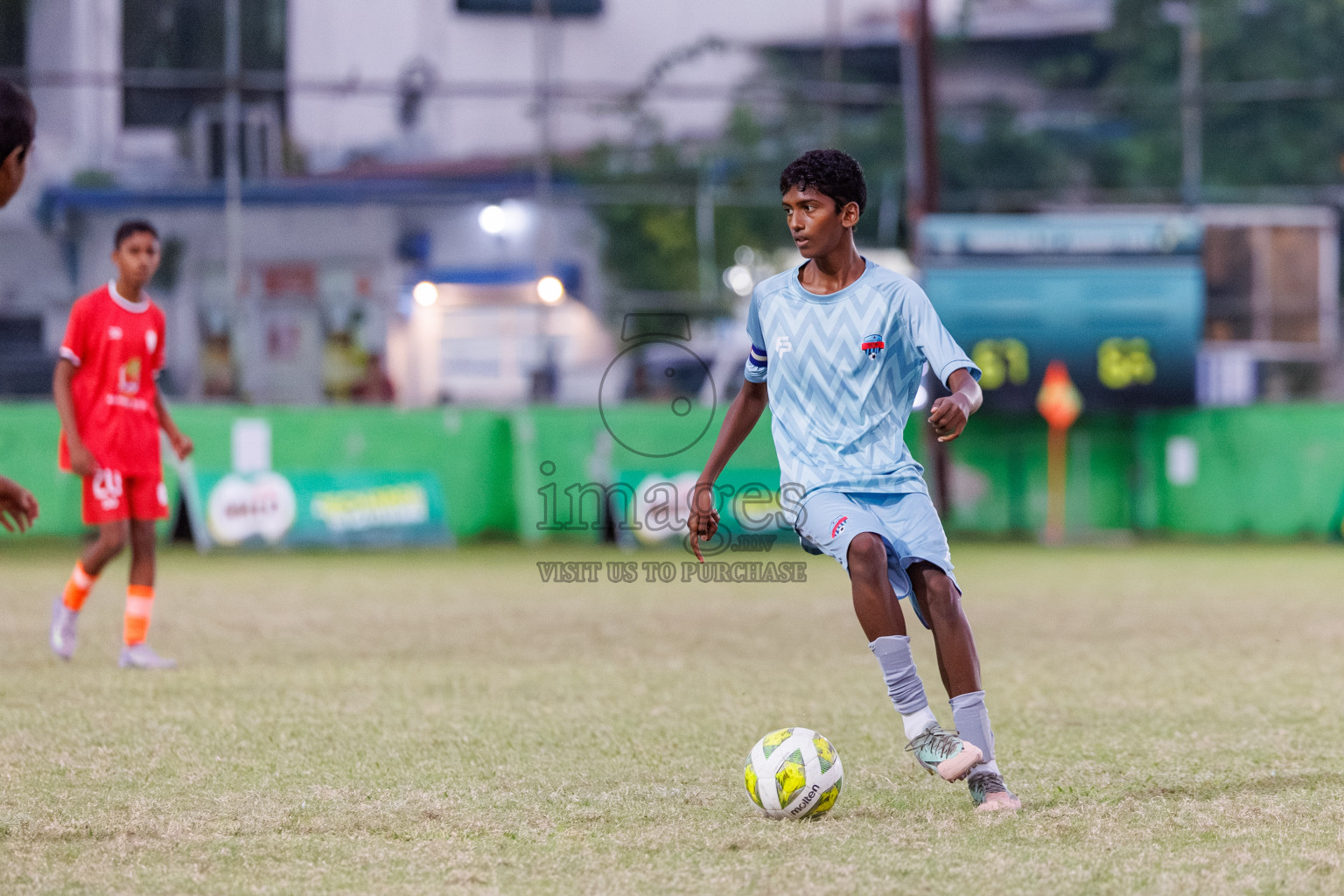 Day 4 of MILO Academy Championship 2025 (U14) was held on Sunday, 2nd November 2025 at Henveiru Football Grounds, Male', Maldives . 
Photos: Hassan Simah / images.mv