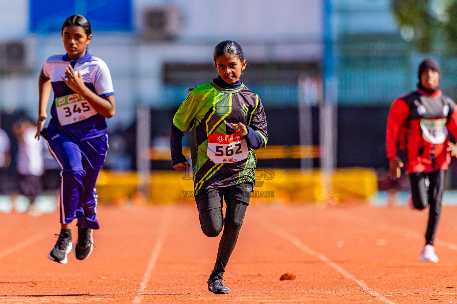 Day 1 of Inter-school Athletics Championship 2025 held in Ekuveni Synthetic Track, Male', Maldives on Monday, 06th October 2025. Photos by: Areef Adam  / Images.mv