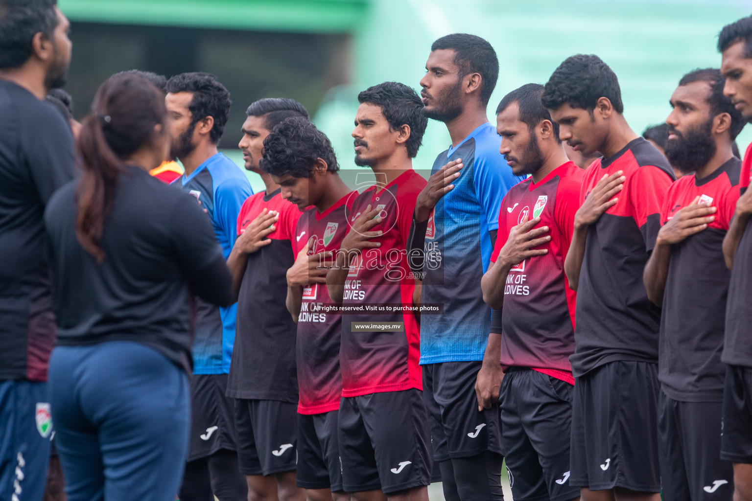 SAFF Championship training session of Team Maldives in Bangalore on Tuesday, 21st June 2023. Photos: Nausham Waheed / images.mv