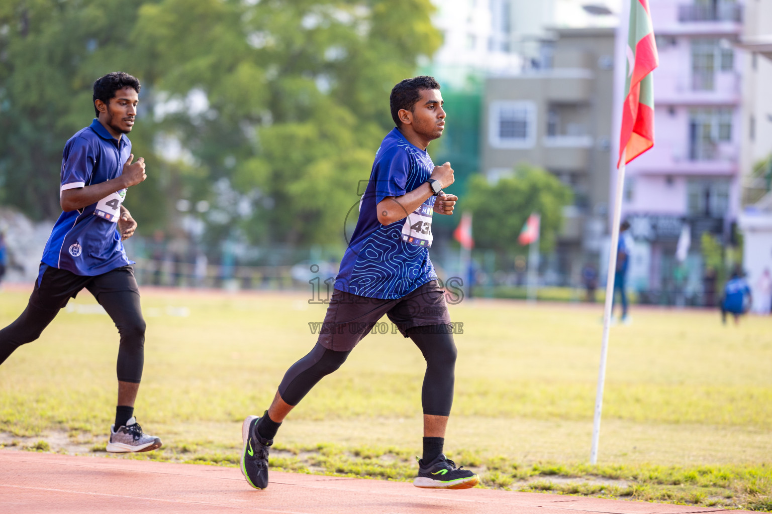 Day 6 of MWSC Interschool Athletics Championships 2024 held in Hulhumale Running Track, Hulhumale, Maldives on Thursday, 14th November 2024. Photos by: Ismail Thoriq / Images.mv