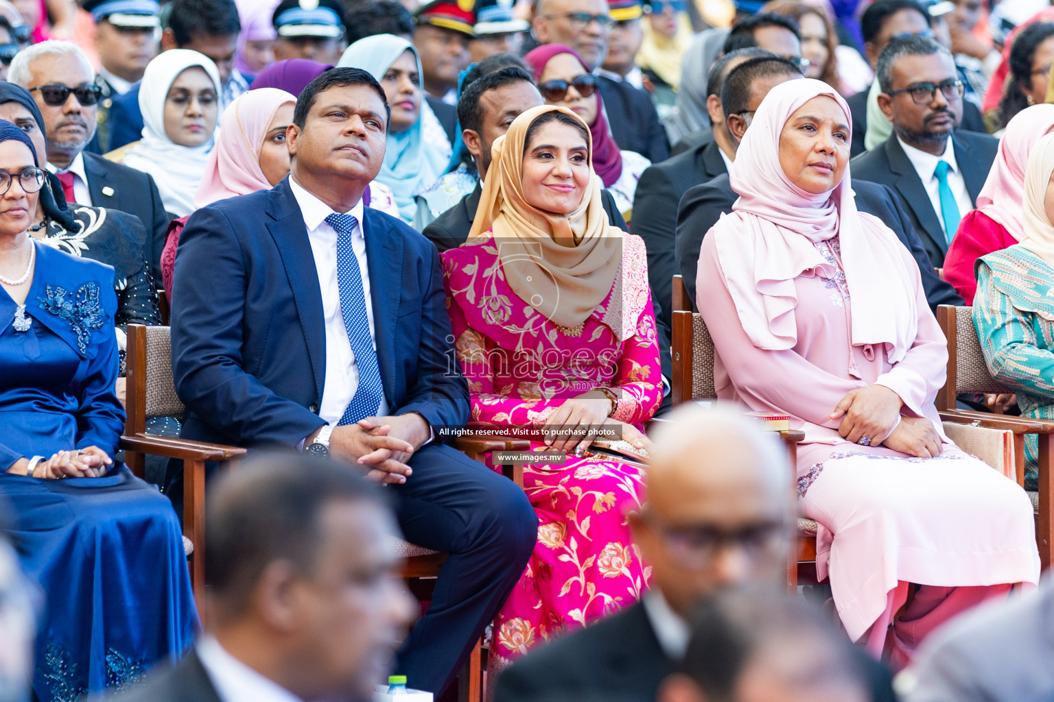 The Inauguration of the 8th President of Maldives was held in Jumhooree Maidhaan, Male', Maldives on 17th November 2023. Photos: Nausham Waheed / images.mv