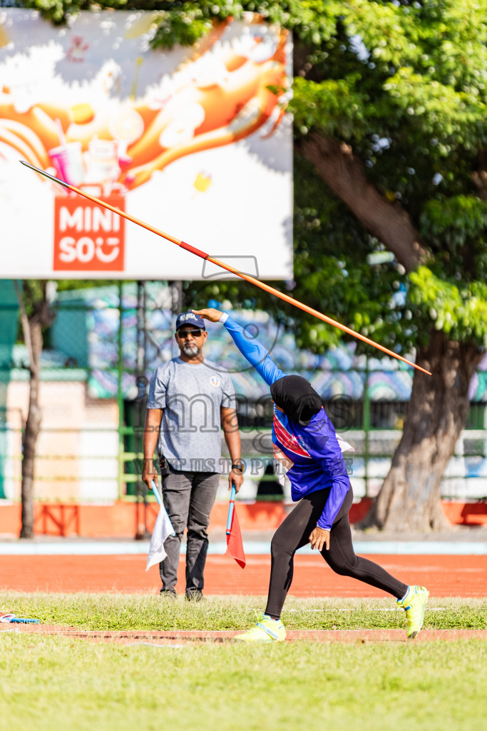 Day 1 of National Athletics Championship 2025 was held at Ekuveni Running Ground in Male', Maldives on Thursday, 14th August 2025. Photos: Areef Adam / images.mv