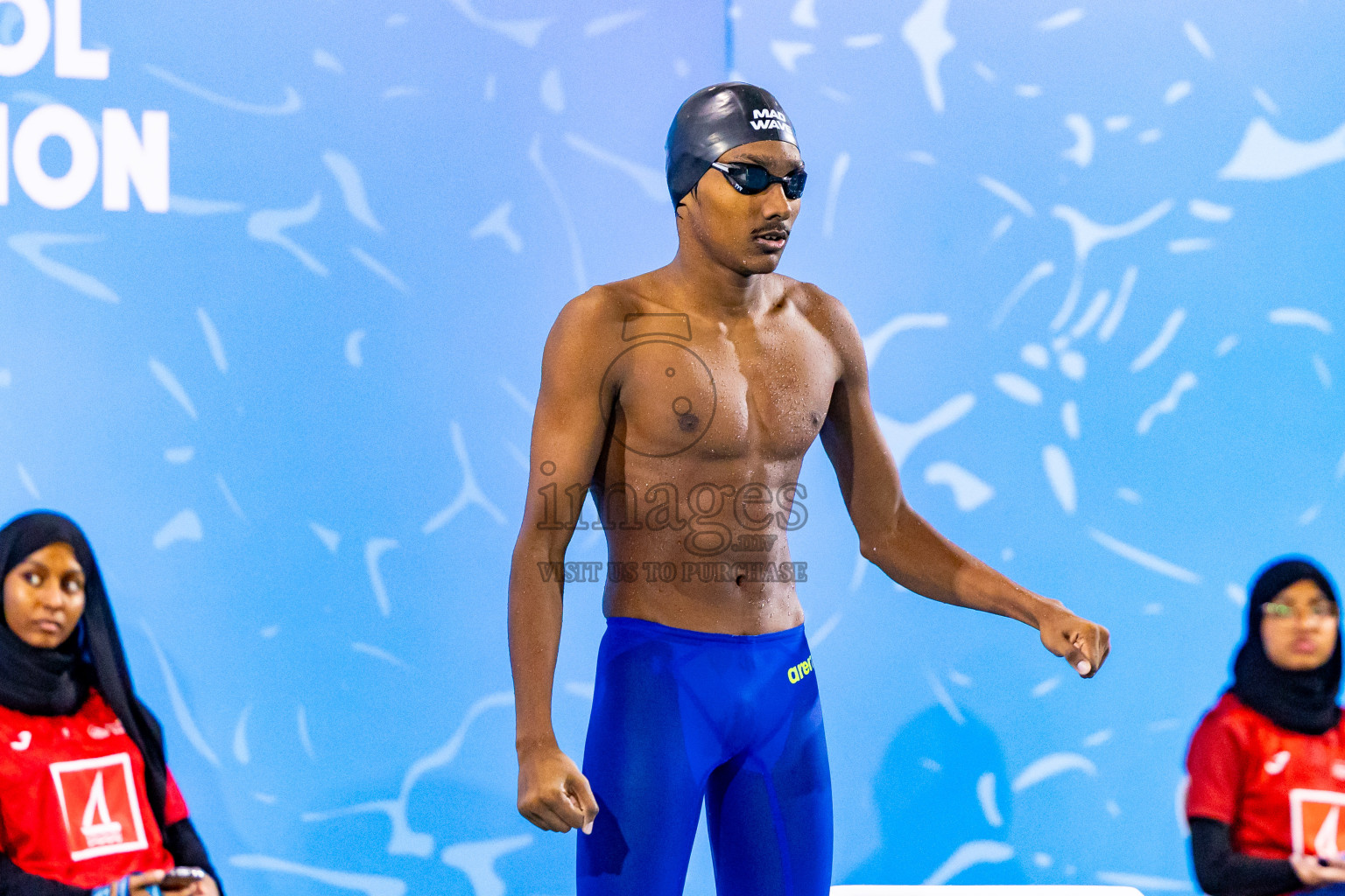 Day 5 of 20th Inter-school Swimming Competition 2024 held in Hulhumale', Maldives on Wednesday, 16th October 2024. Photos: Nausham Waheed / images.mv