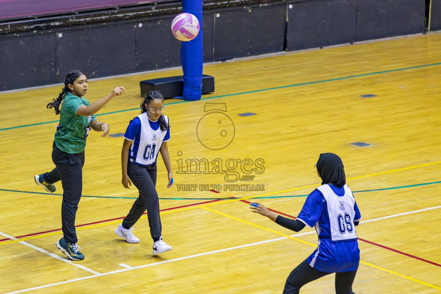 Day 14 of 26th Inter-School Netball Tournament 2025 was held in Social Center Indoor Hall on Tuesday, 4th November 2025. Photos: Areef Adam / images.mv
