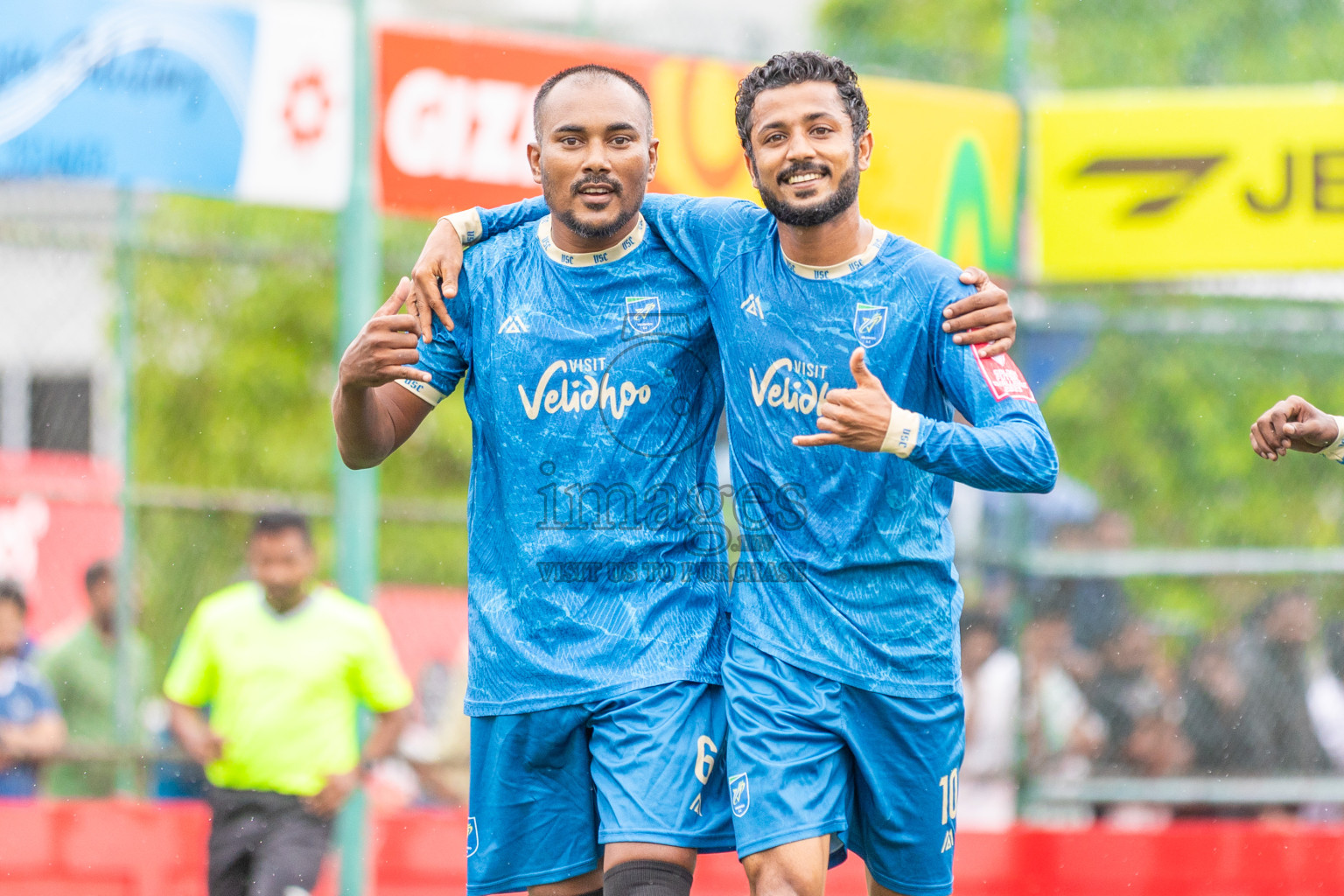 N. Miladhoo vs N.Velidhoo in Day 21 of Golden Futsal Challenge 2025 was held on Saturday , 25 January 2025, in Hulhumale', Maldives. Photos: Shuu Abdul Sattar, / images.mv