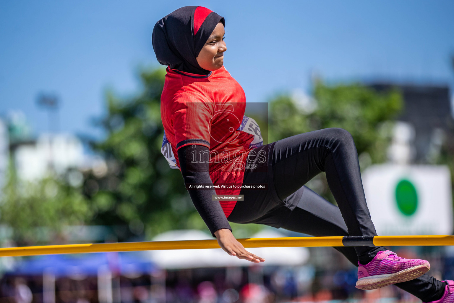 Day 1 of Inter-School Athletics Championship held in Male', Maldives on 22nd May 2022. Photos by: Nausham Waheed / images.mv