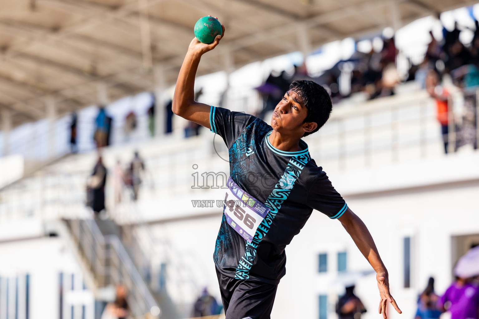 Day 5 of MWSC Interschool Athletics Championships 2024 held in Hulhumale Running Track, Hulhumale, Maldives on Wednesday, 13th November 2024. Photos by: Nausham Waheed / Images.mv