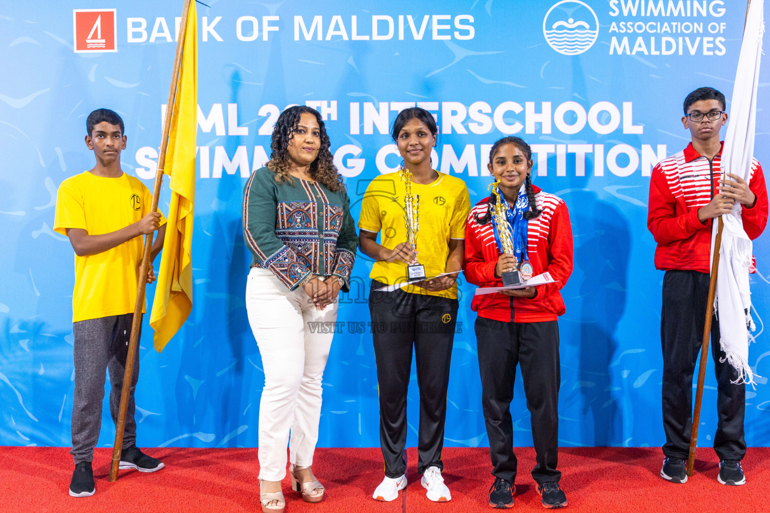 Closing ceremony of BML 20th Inter-School Swimming Competition was held in Hulhumale' Swimming Complex on Saturday, 19th October 2024. 
Photos: Ismail Thoriq