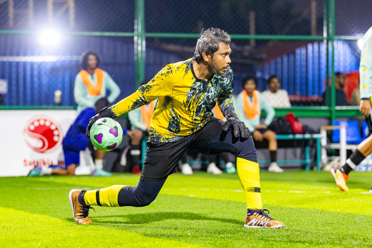 Fasthari SCvs ROCK Z in Day 4 of BG Futsal Challenge 2024 was held on Friday, 15th March 2024, in Male', Maldives Photos: Nausham Waheed / images.mv