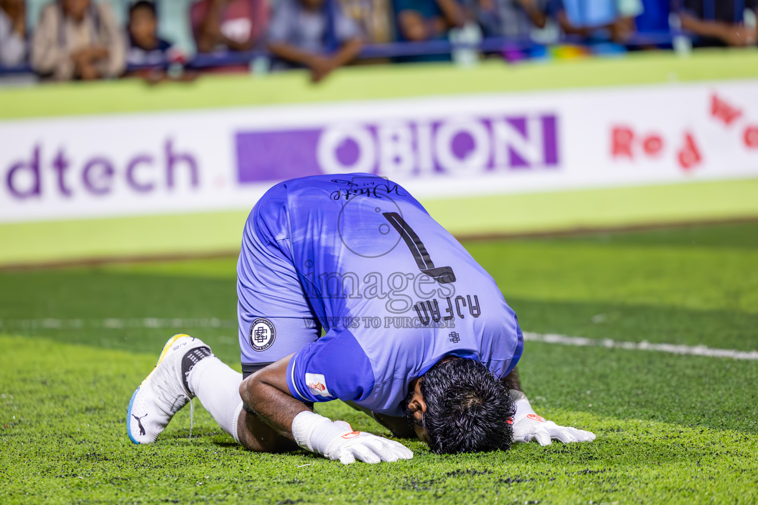 United V vs CC Sports Club in Semi Final of Eydhafushi Futsal Cup 2024 was held on Monday , 15th April 2024, in B Eydhafushi, Maldives Photos: Ismail Thoriq / images.mv