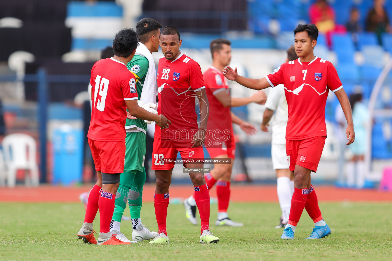 Nepal vs Pakistan in SAFF Championship 2023 held in Sree Kanteerava Stadium, Bengaluru, India, on Tuesday, 27th June 2023. Photos: Nausham Waheed, Hassan Simah / images.mv