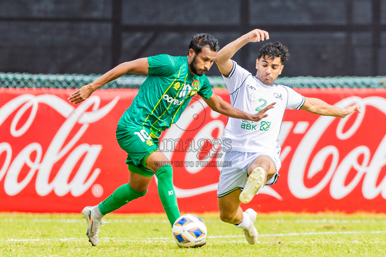 Maziya SC vs Al Arabi SC in AFC Challenge League 2025/26 Preliminary Stage was held at National Stadium in Male', Maldives on Tuesday, 12th August 2025. Photos: Areef Adam / images.mv