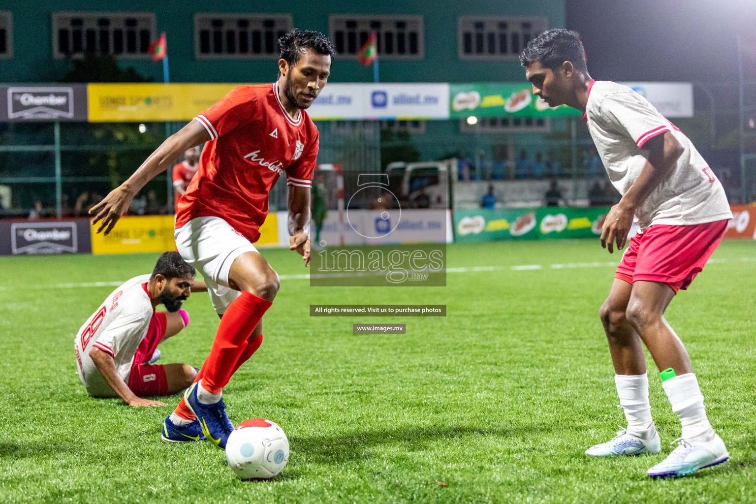 Team MCC vs Maldivian in Club Maldives Cup 2022 was held in Hulhumale', Maldives on Thursday, 13th October 2022. Photos: Ismail Thoriq/ images.mv