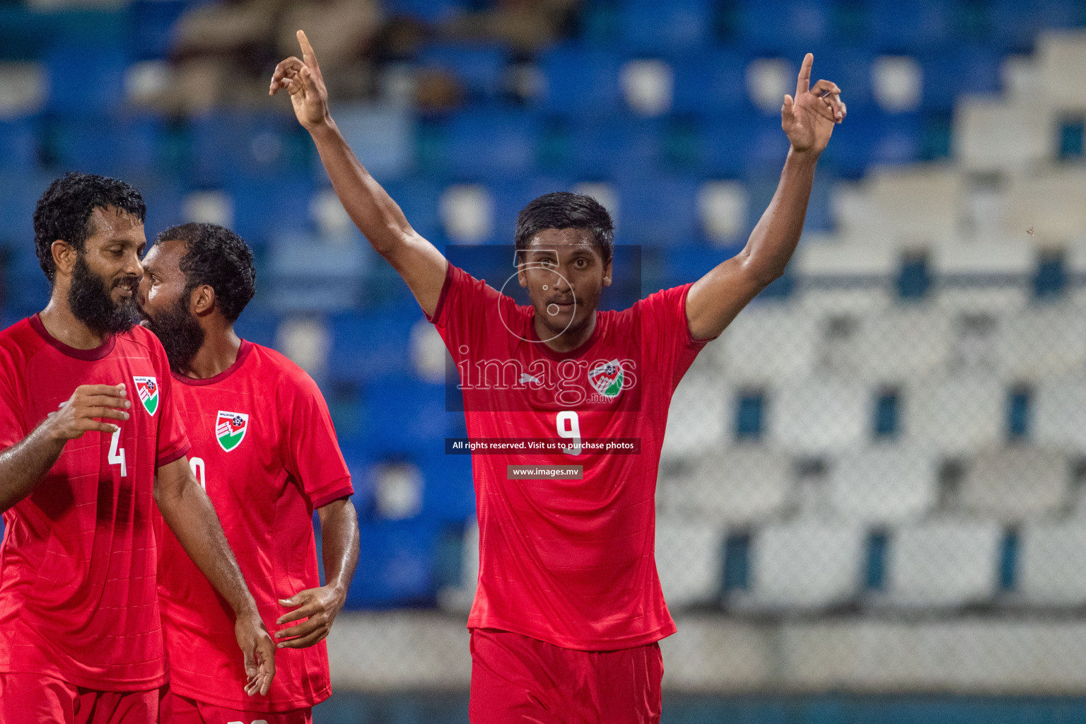 Maldives vs Bhutan in SAFF Championship 2023 held in Sree Kanteerava Stadium, Bengaluru, India, on Wednesday, 22nd June 2023. Photos: Nausham Waheed / images.mv