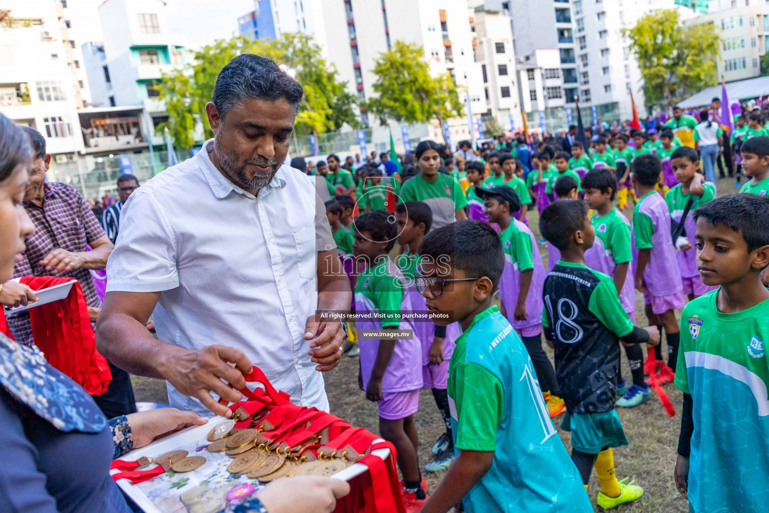 Day 4 of Milo Kids Football Fiesta 2022 was held in Male', Maldives on 22nd October 2022. Photos: Nausham Waheed, Hassan Simah, Ismail Thoriq/ images.mv