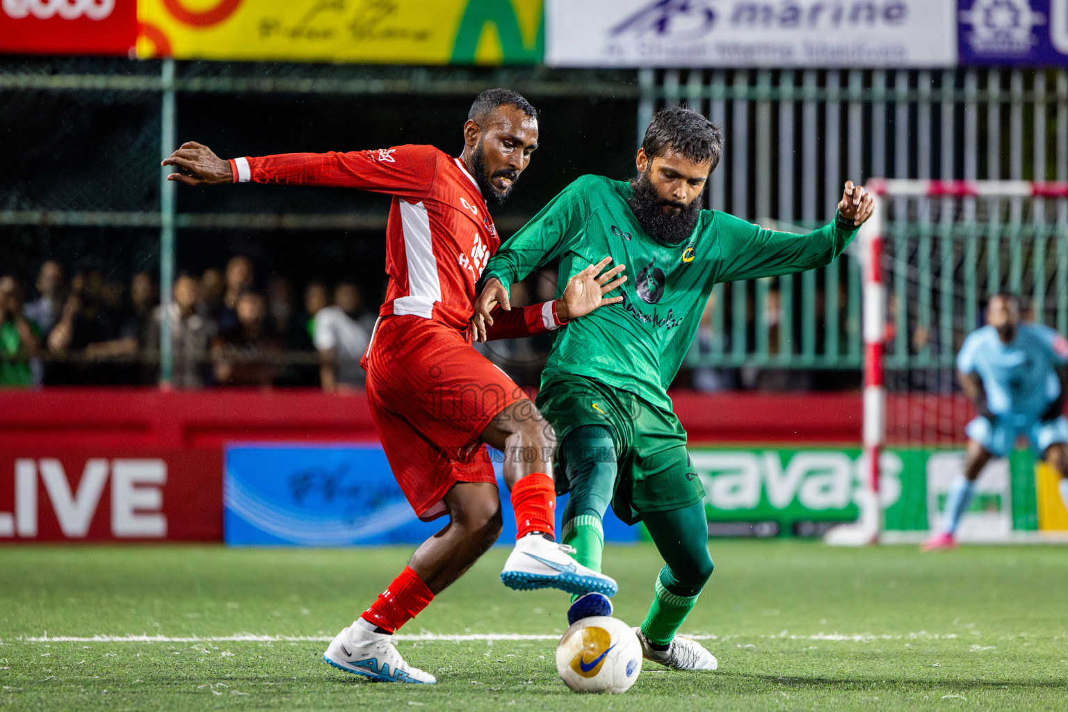HA Vashafaru VS HA Kelaa in Atoll Round Semi-Final on Day 23 of Golden Futsal Challenge 2025 was held on Monday , 27th January 2025, in Hulhumale', Maldives. Photos: Nausham Waheed / images.mv