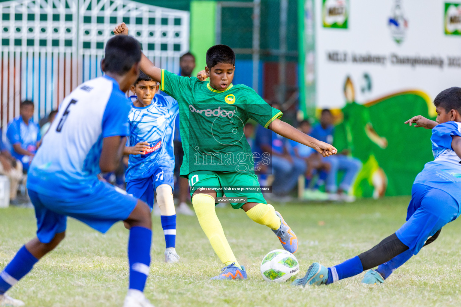 Day 2 of MILO Academy Championship 2023 (U12) was held in Henveiru Football Grounds, Male', Maldives, on Saturday, 19th August 2023. Photos: Nausham Waheedh / images.mv