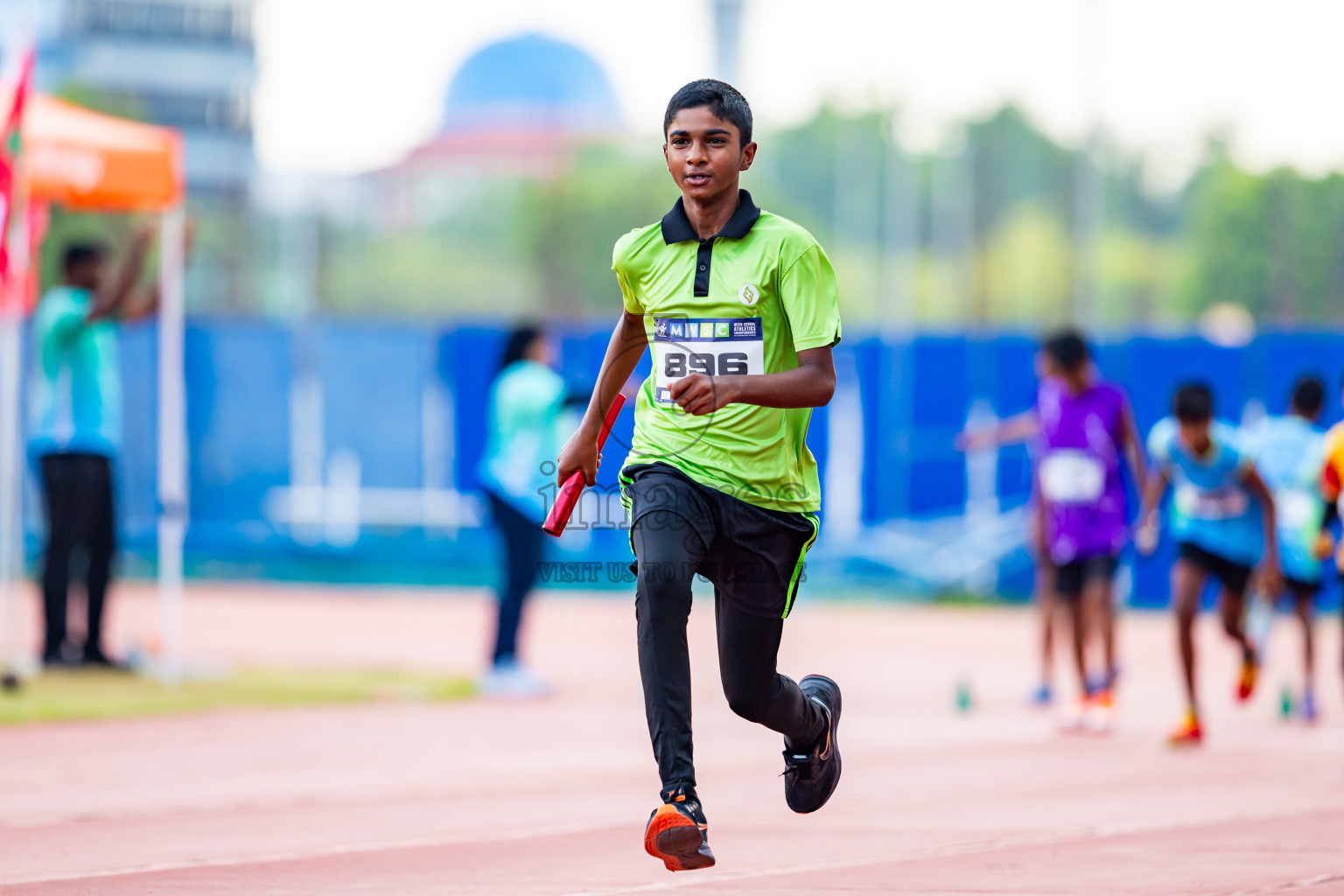 Day 5 of MWSC Interschool Athletics Championships 2024 held in Hulhumale Running Track, Hulhumale, Maldives on Wednesday, 13th November 2024. Photos by: Nausham Waheed / Images.mv