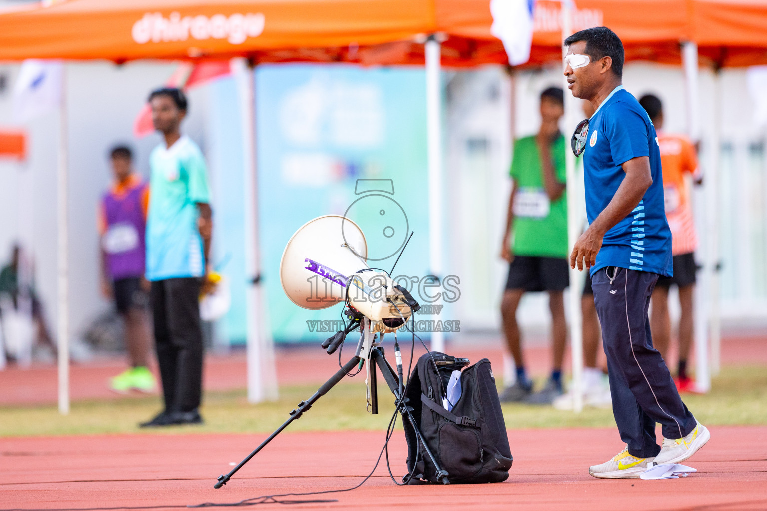 Day 1 of MWSC Interschool Athletics Championships 2024 held in Hulhumale Running Track, Hulhumale, Maldives on Saturday, 9th November 2024. Photos by: Ismail Thoriq / Images.mv