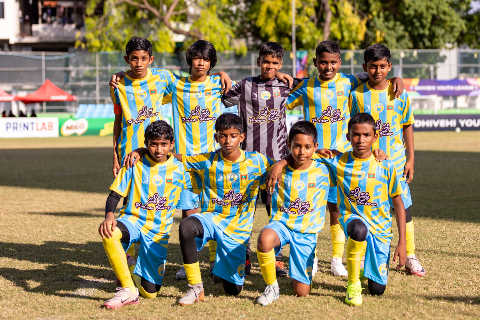 Club Valencia vs Super United Sports (U12) in Day 9 of Dhivehi Youth League 2024 held at Henveiru Stadium on Saturday, 14th December 2024. Photos: Mohamed Mahfooz Moosa / Images.mv