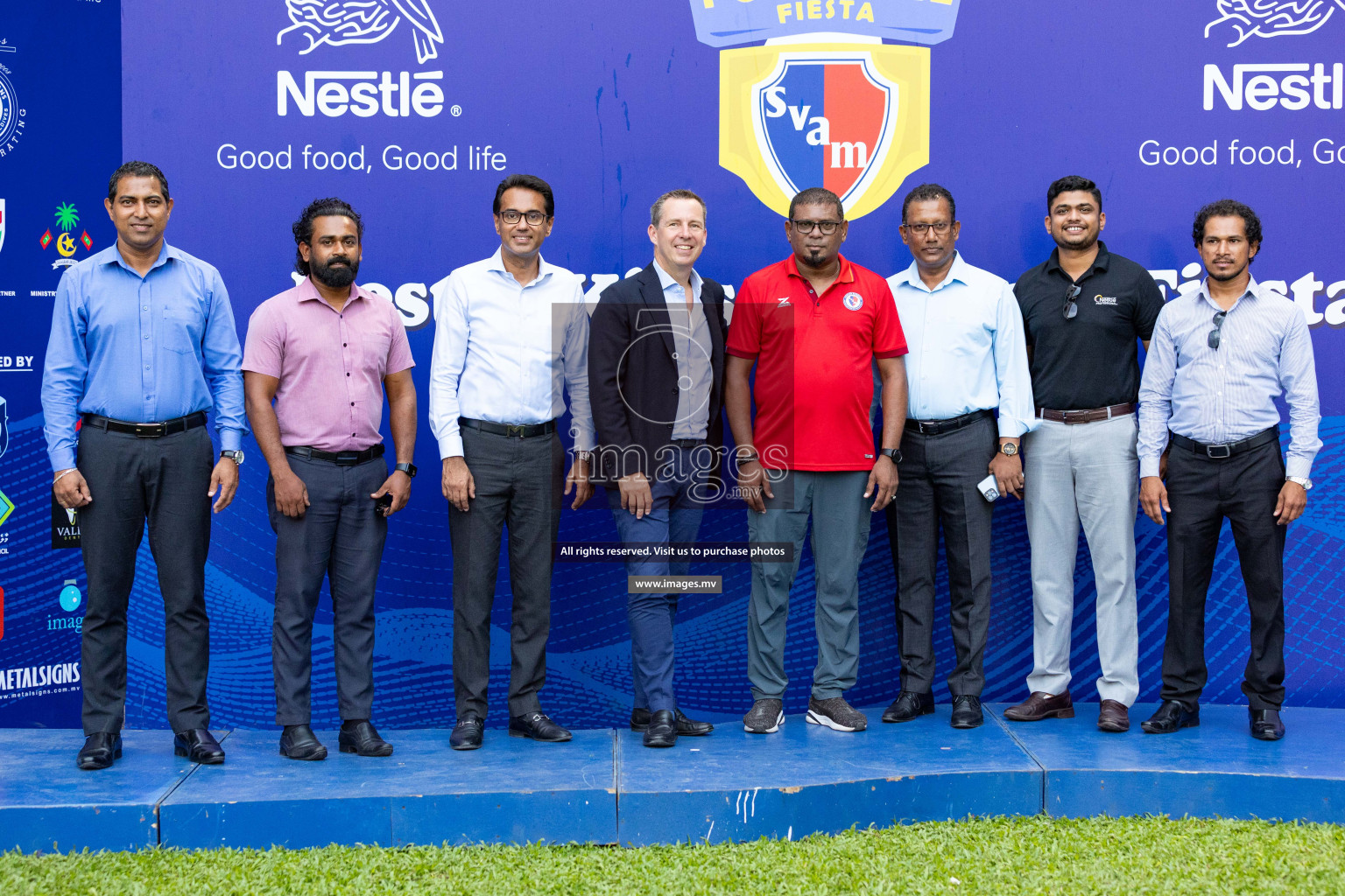 Day 1 of Nestle kids football fiesta, held in Henveyru Football Stadium, Male', Maldives on Wednesday, 11th October 2023 Photos: Nausham Waheed Images.mv