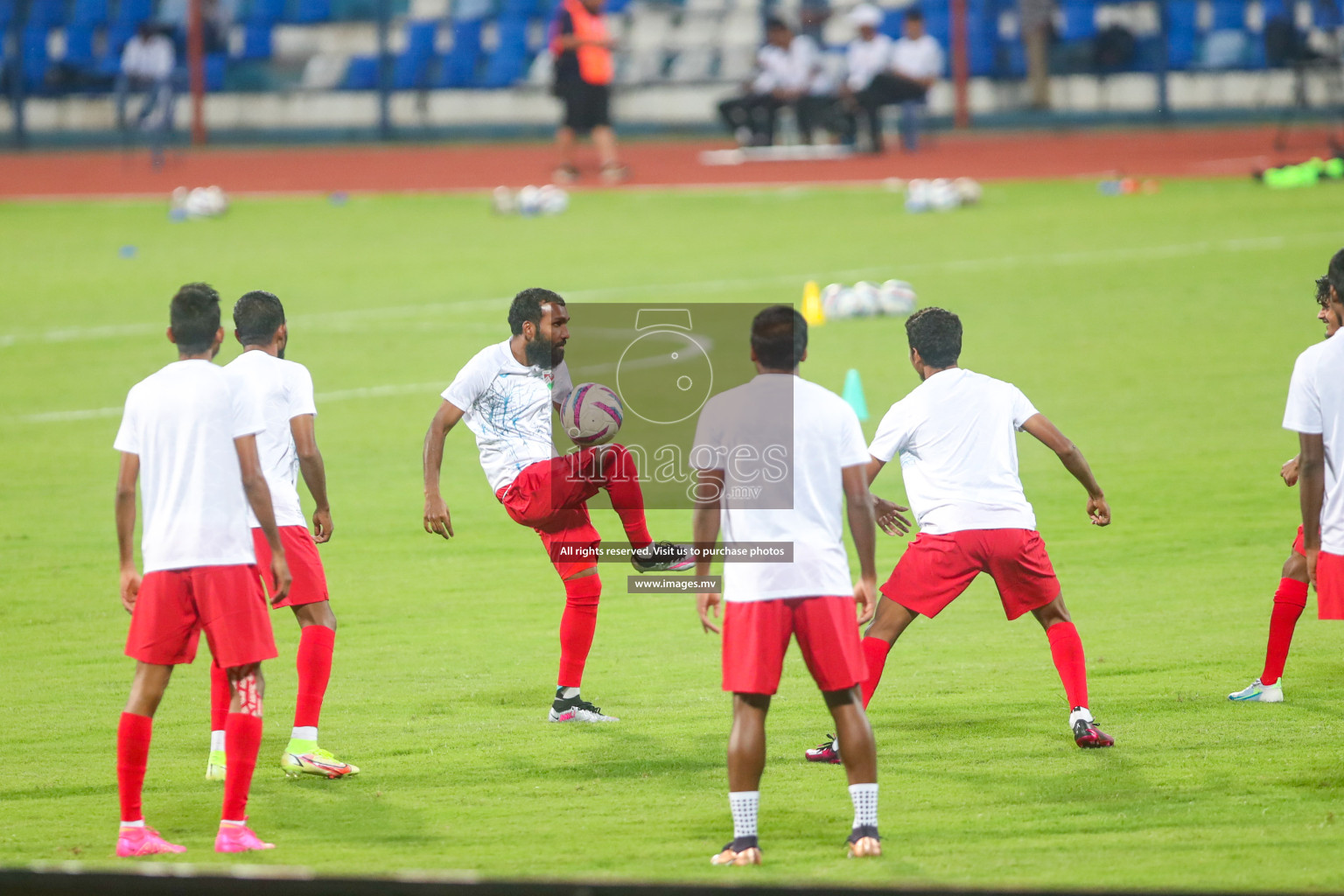 Maldives vs Bhutan in SAFF Championship 2023 held in Sree Kanteerava Stadium, Bengaluru, India, on Wednesday, 22nd June 2023. Photos: Nausham Waheed / images.mv