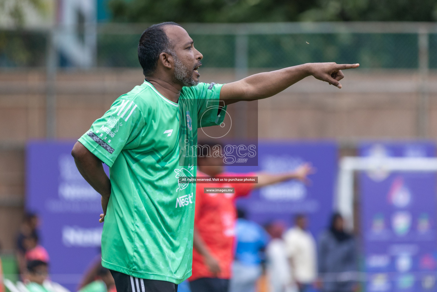 Day 1 of Nestle kids football fiesta, held in Henveyru Football Stadium, Male', Maldives on Wednesday, 11th October 2023 Photos: Shut Abdul Sattar/ Images.mv