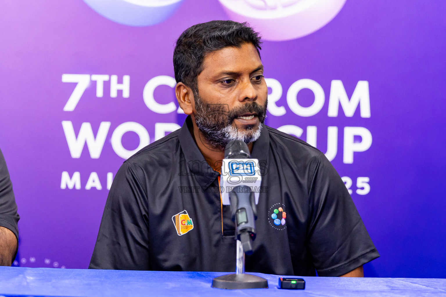 Logo Reveal and Launching Ceremony of the 7th Carrom World Cup 2025 was held in Boalhage, Male', Maldives on 1st September 2025. Photos: Nausham Waheed / images.mv