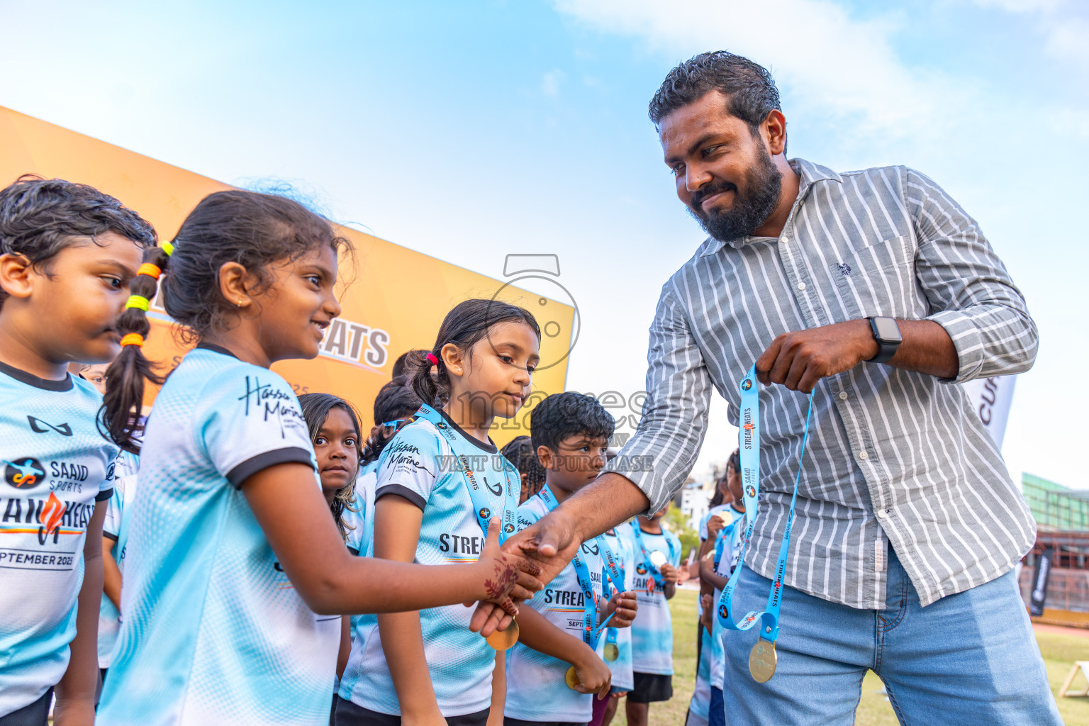 Streak Heats 2025 by Saaid Sports was held on Saturday, 6th September 2025 at Hulhumale' Synthetic Track, Hulhumale' Maldives. Photos: Ismail Thoriq / images.mv