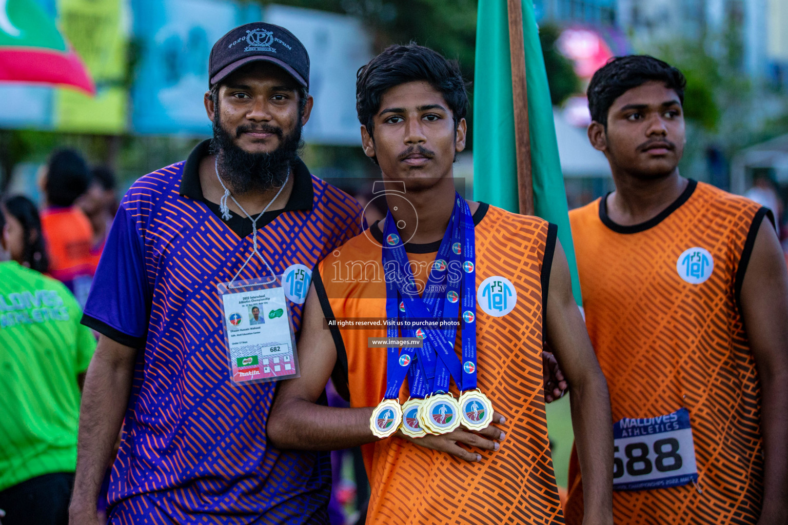 Day 5 of Inter-School Athletics Championship held in Male', Maldives on 27th May 2022. Photos by:Maanish / images.mv