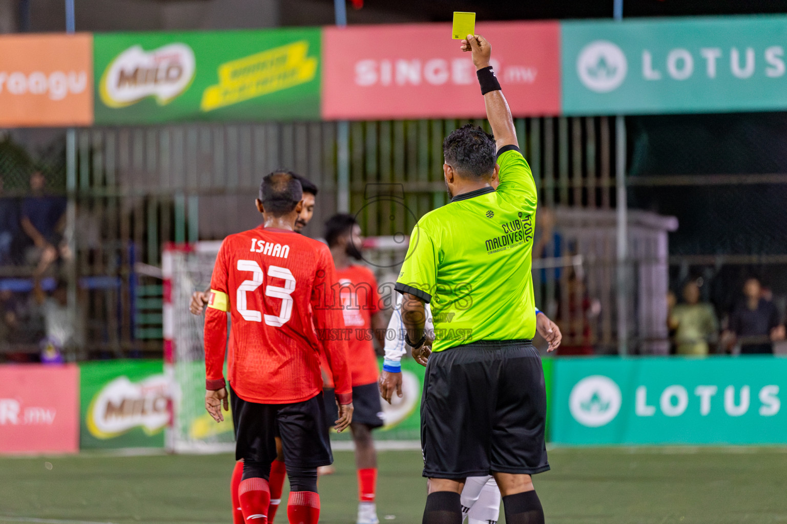 United BML vs Team MTCC in Club Maldives Cup 2024 held in Rehendi Futsal Ground, Hulhumale', Maldives on Saturday, 28th September 2024. 
Photos: Hassan Simah / images.mv