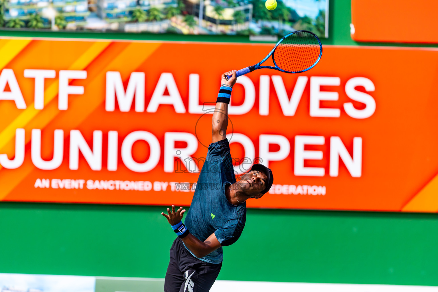 Day 5 of ATF Maldives Junior Open Tennis was held in Male' Tennis Court, Male', Maldives on Monday, 16th December 2024. Photos: Nausham Waheed/ images.mv