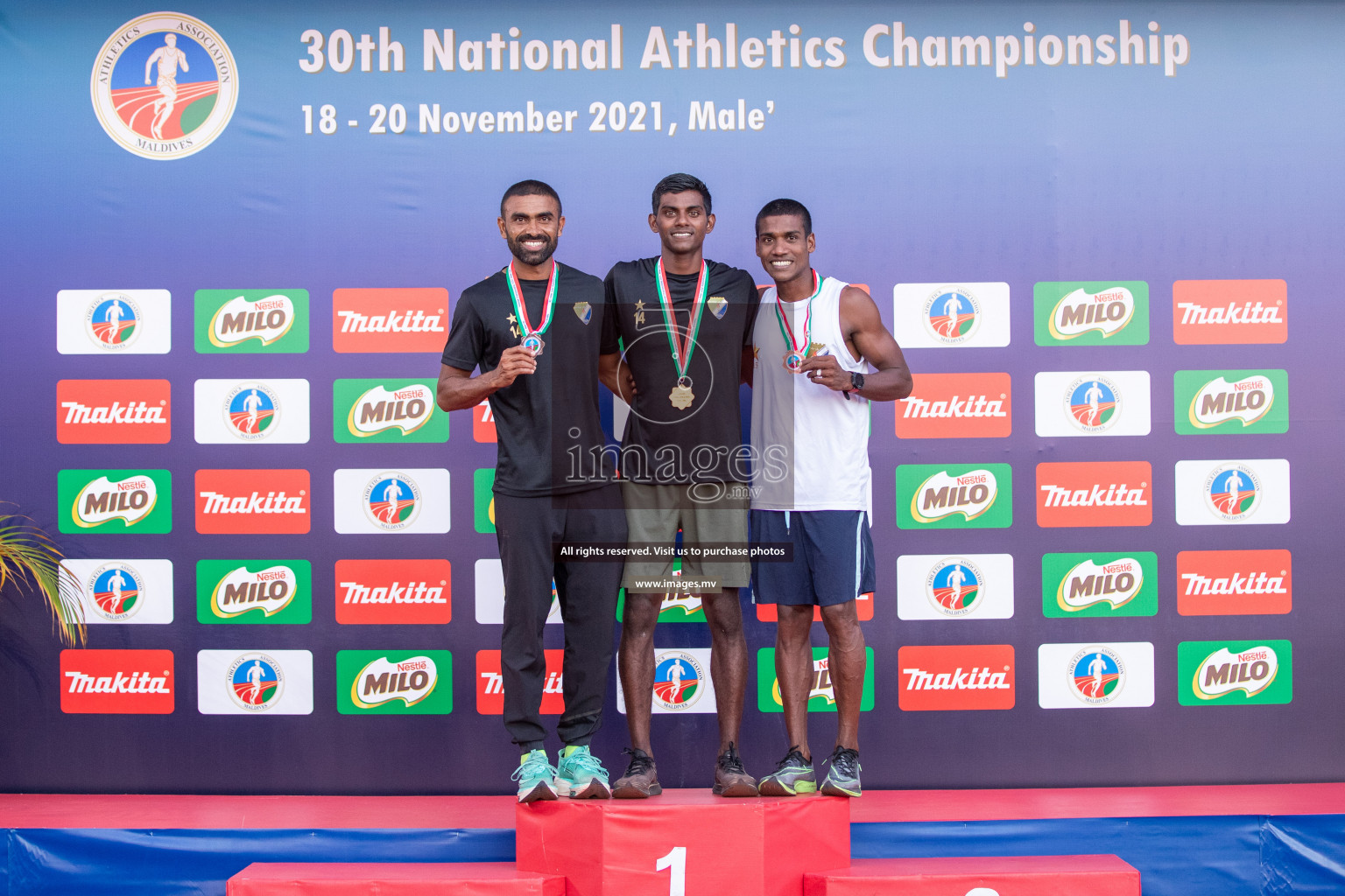 Day 3 from 30th National Athletics Championship 2021 held from 18 - 20 November 2021 in Ekuveni Synthetic Track