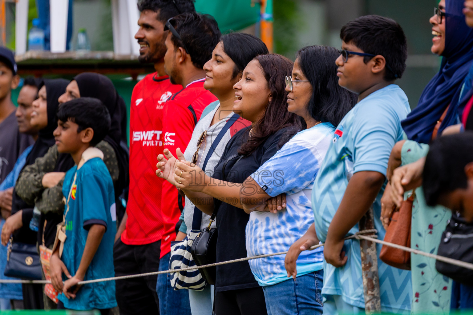 Day 1 of MILO Academy Championship 2025 (U-12) was held at Henveiru Stadium in Male', Maldives on Thursday, 1st May 2025. Photos: Nausham Waheed / images.mv