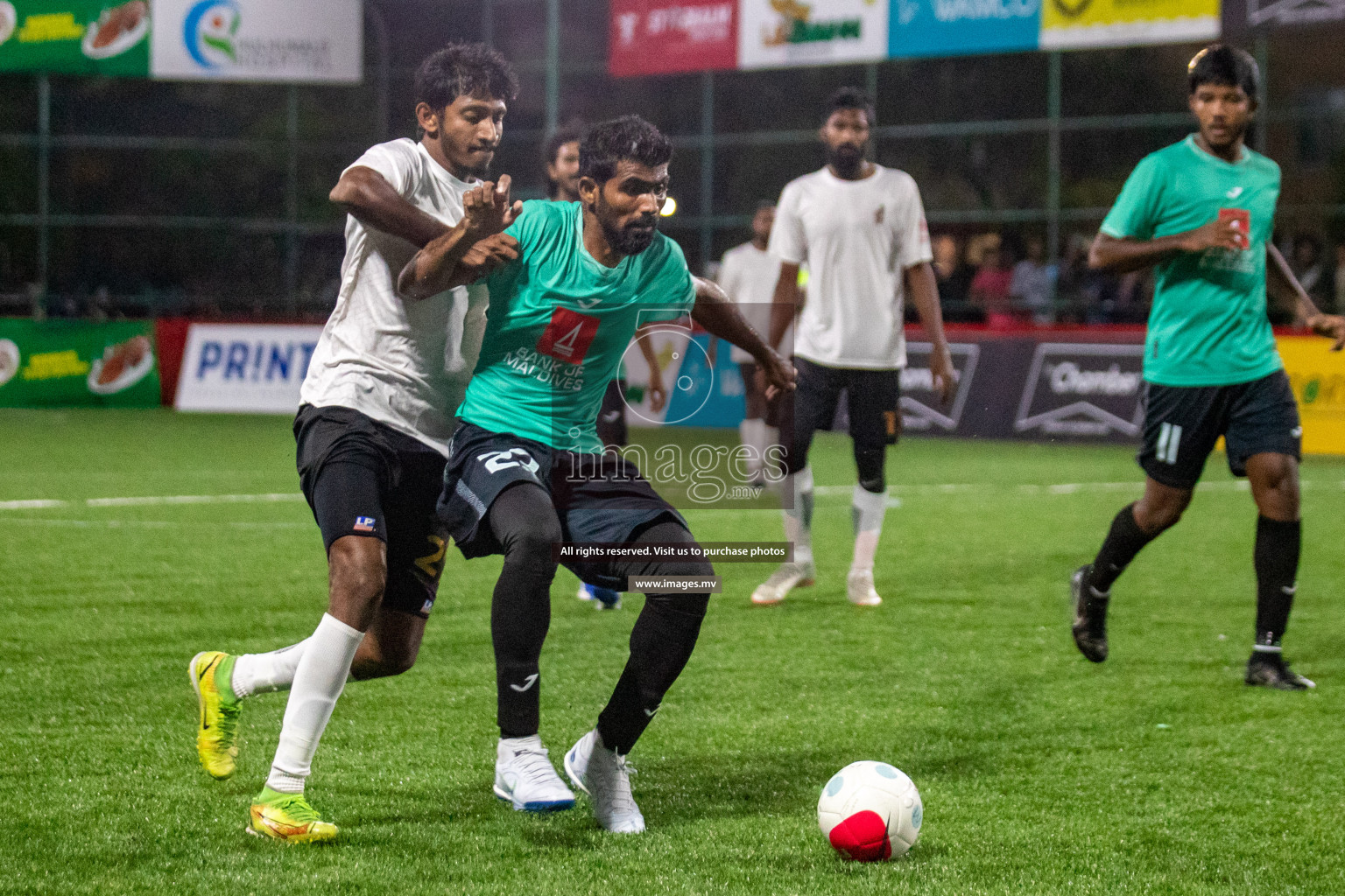 United BML vs Club Airports in Club Maldives Cup 2022 was held in Hulhumale', Maldives on Saturday, 15th October 2022. Photos: Hassan Simah/ images.mv