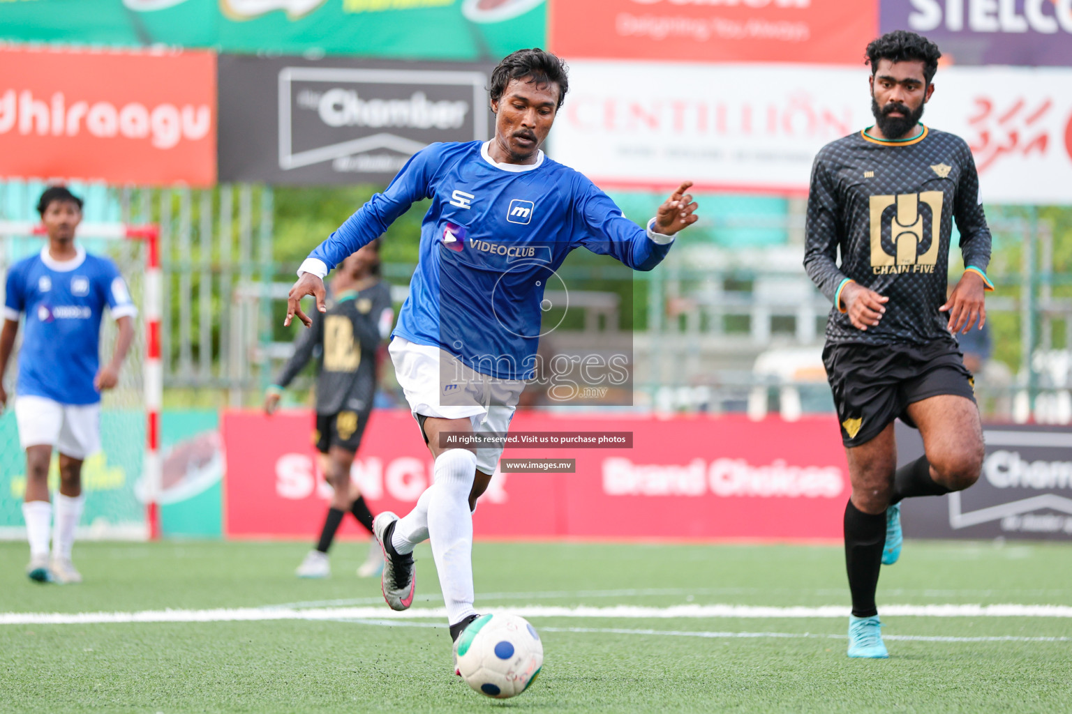 AVSEC vs Medianet in Club Maldives Cup 2023 held in Hulhumale, Maldives, on Sunday, 30th July 2023 Photos: Nausham Waheed / images.mv